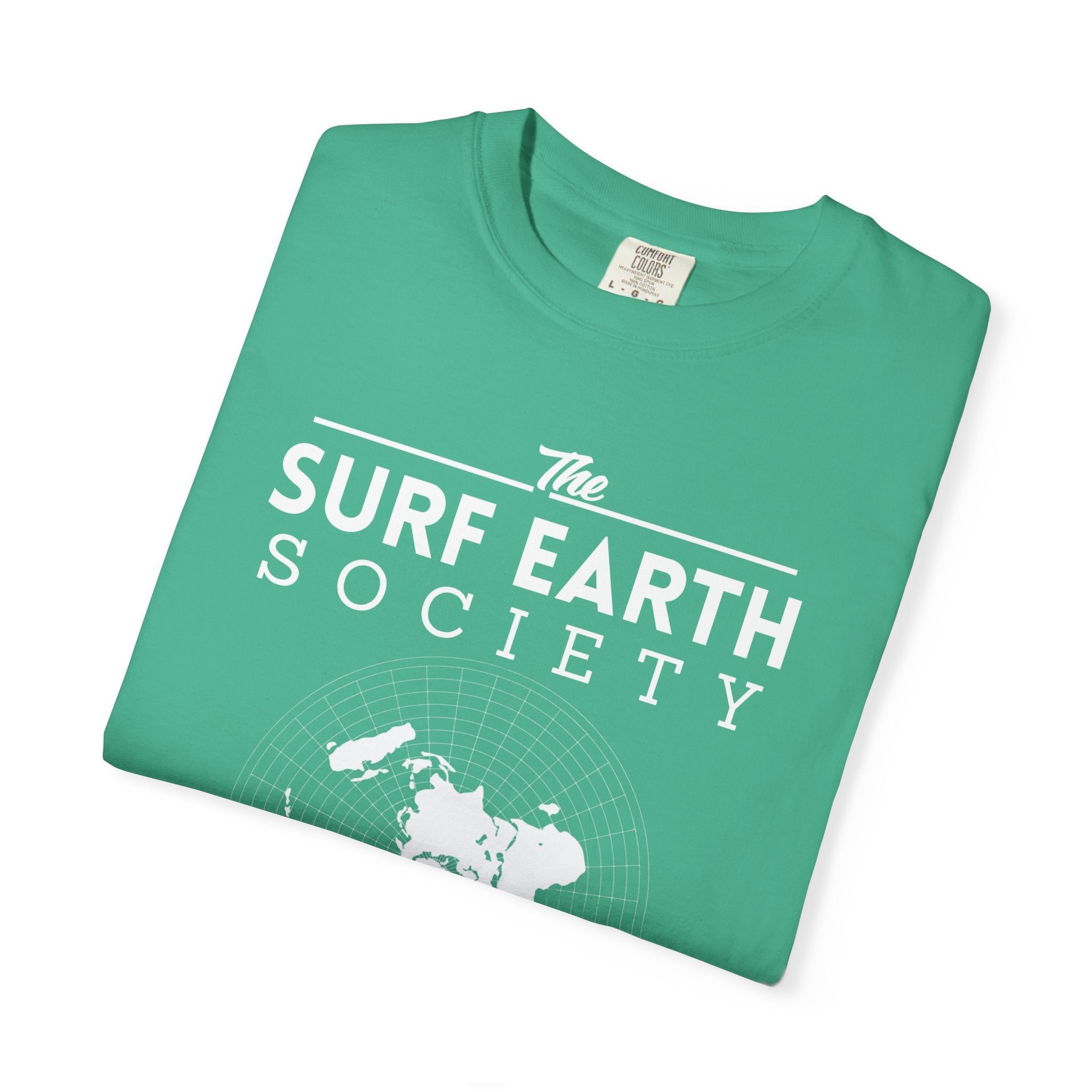 THE SURF EARTH SOCIETY Logo/Map T-Shirt