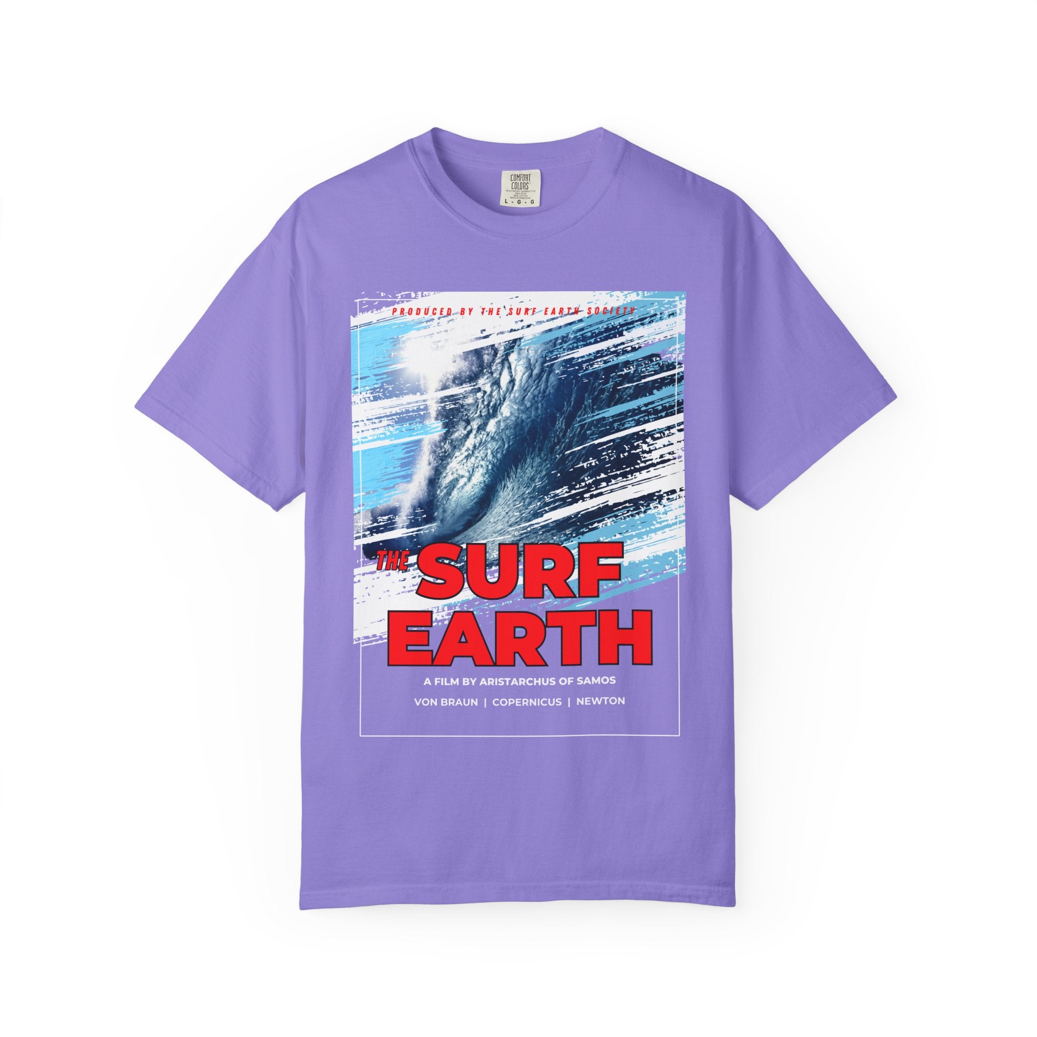 SURF EARTH Vintage Surf Movie Poster T-Shirt