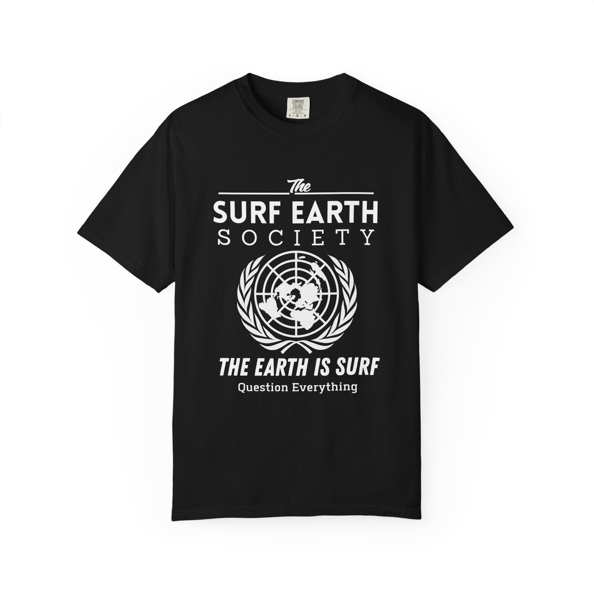 THE SURF EARTH SOCIETY T-Shirt - UN Map
