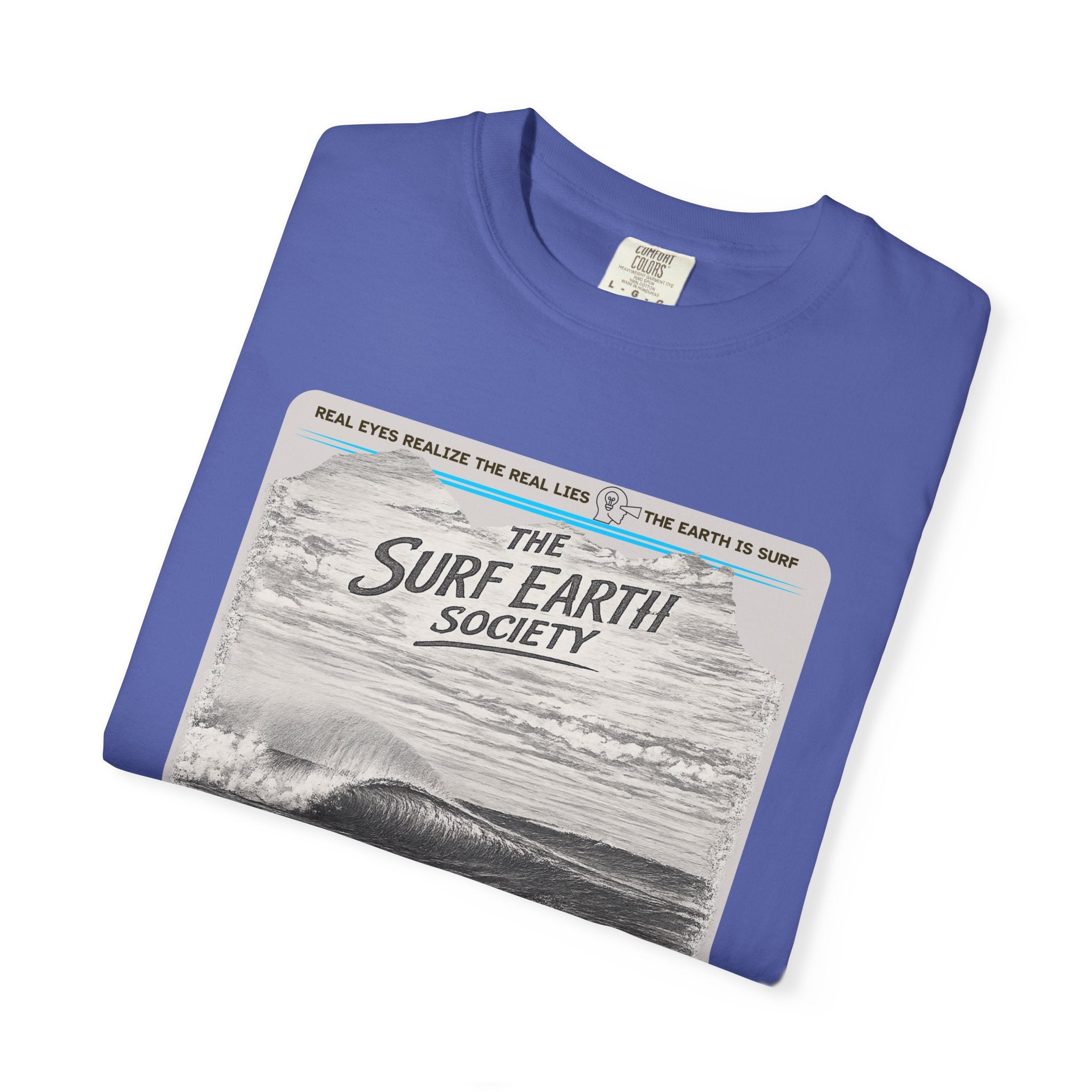 Hawaii Power THE SURF EARTH SOCIETY  Sketch Art T-Shirt