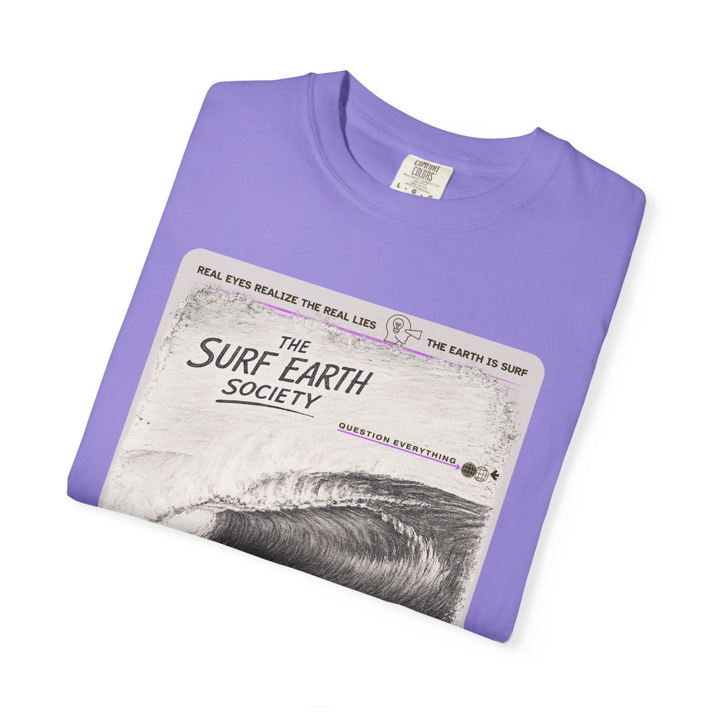 Tahiti Perfection THE SURF EARTH SOCIETY Sketch Art T-Shirt