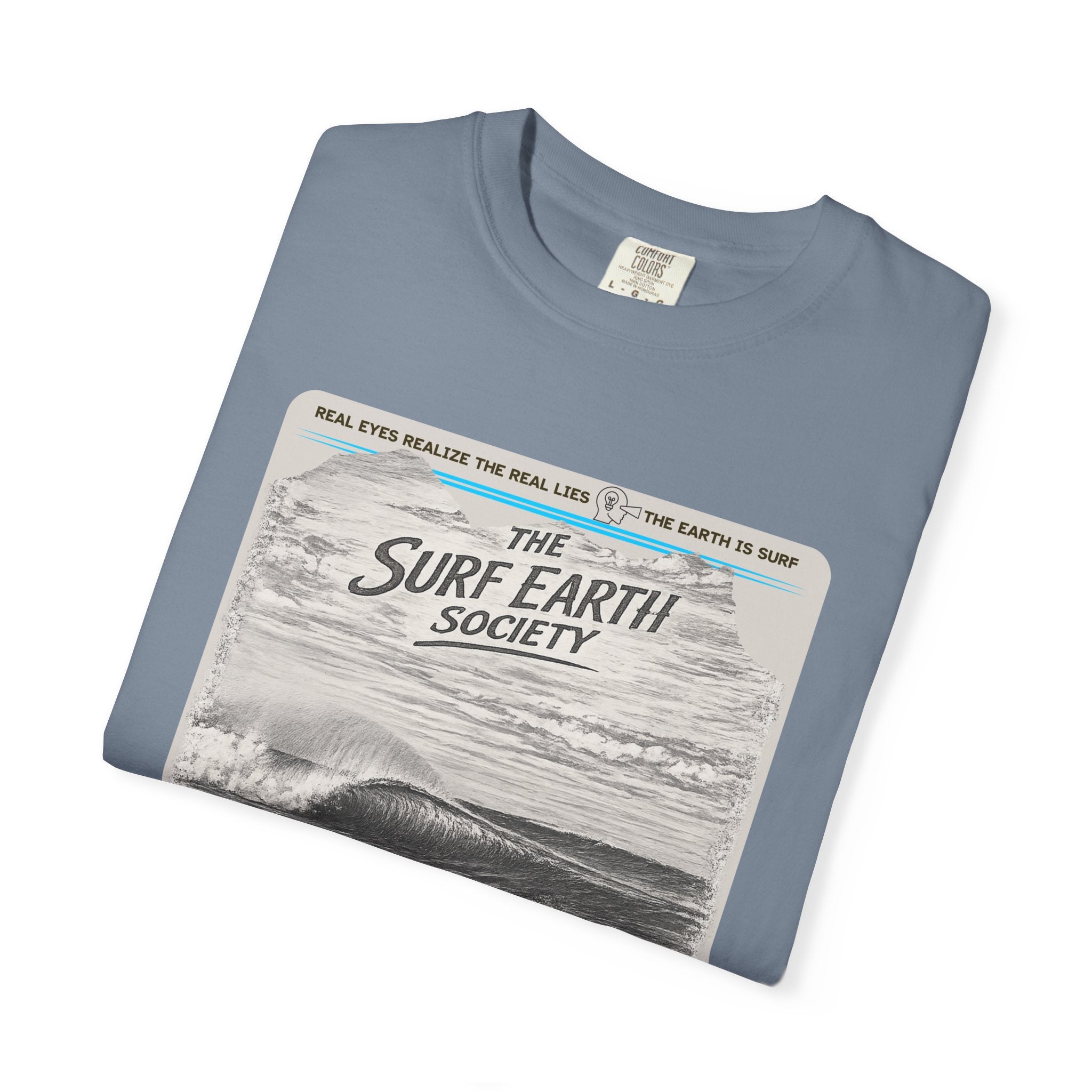 Hawaii Power THE SURF EARTH SOCIETY  Sketch Art T-Shirt