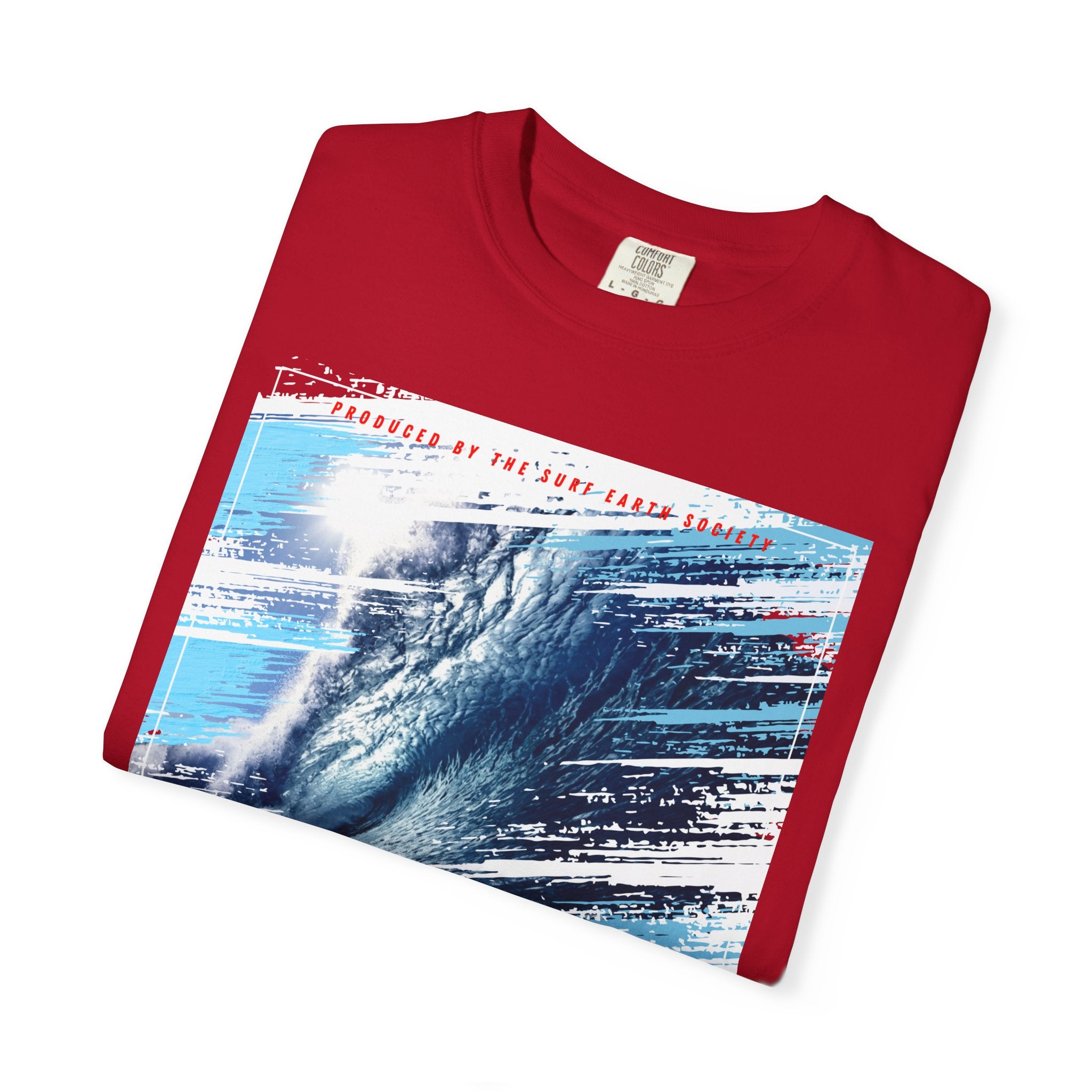 SURF EARTH Vintage Surf Movie Poster T-Shirt