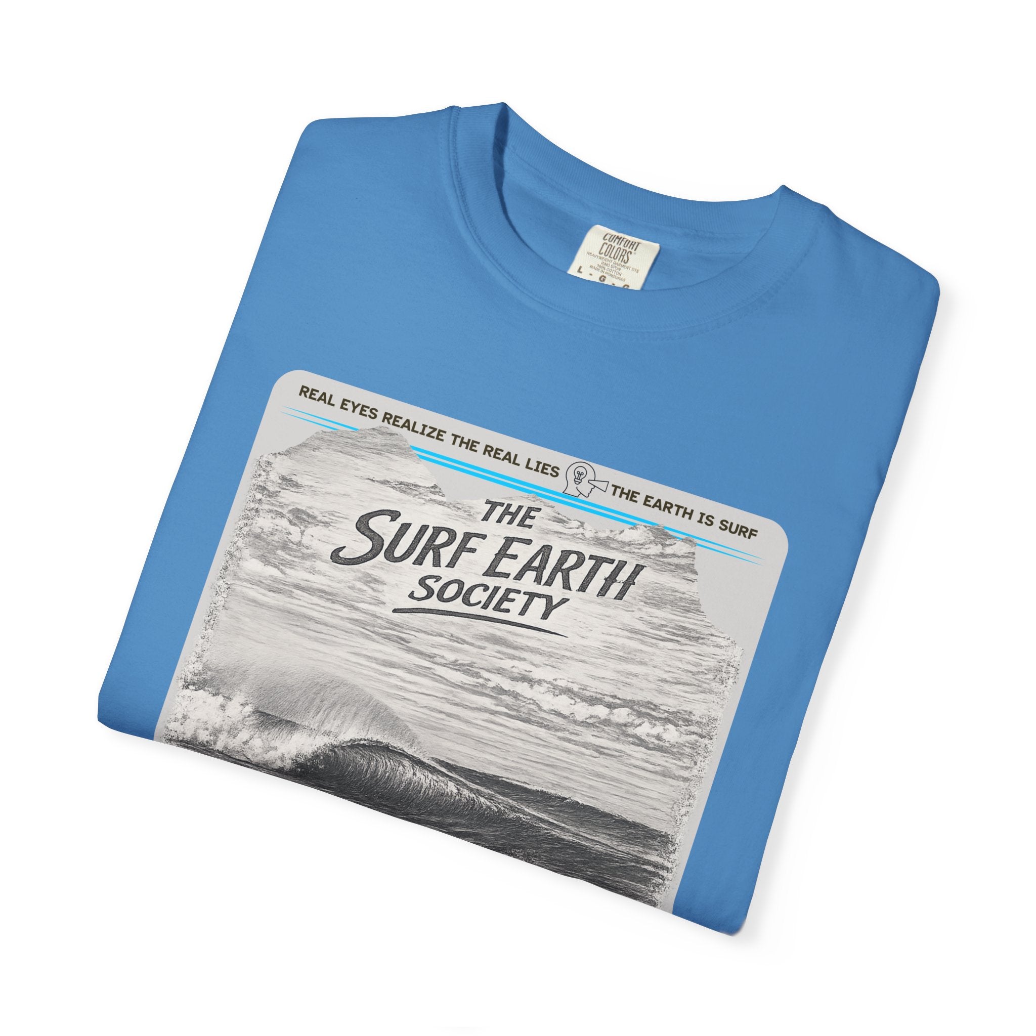 Hawaii Power THE SURF EARTH SOCIETY  Sketch Art T-Shirt