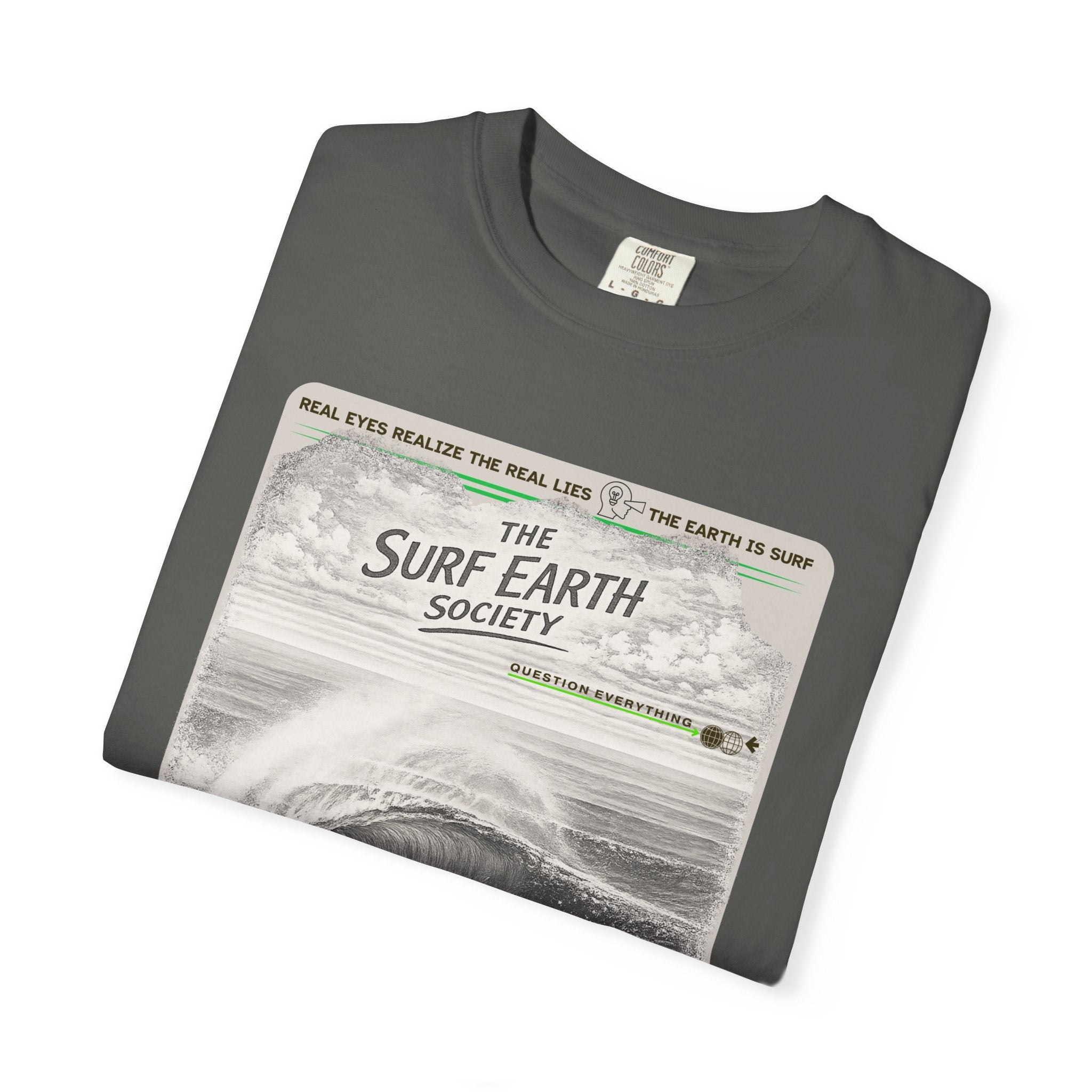 California Beauty THE SURF EARTH SOCIETY Sketch Art T-Shirt