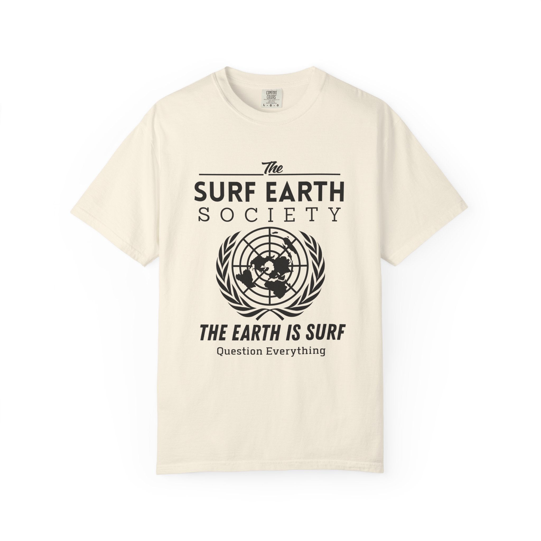 THE SURF EARTH SOCIETY T-Shirt - UN Map