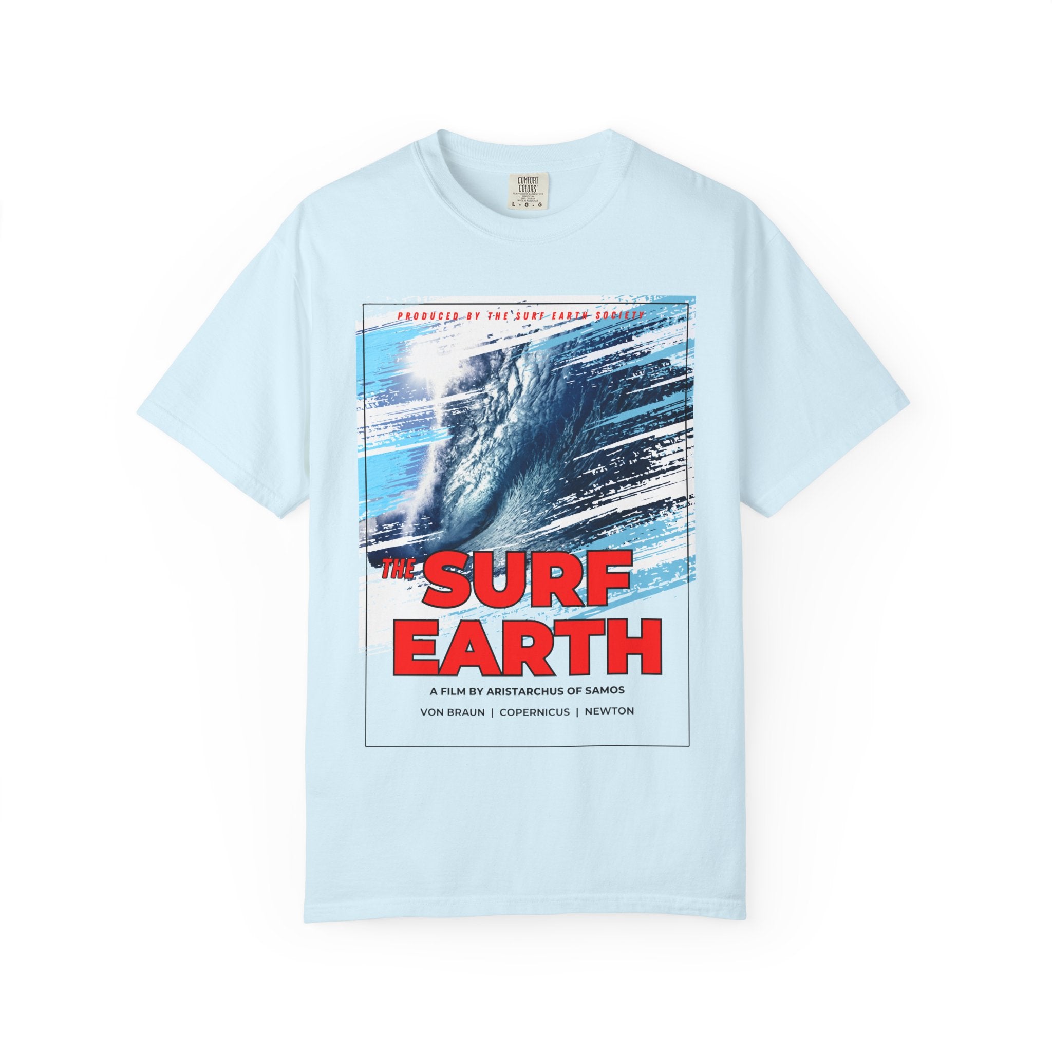SURF EARTH Vintage Surf Movie Poster T-Shirt
