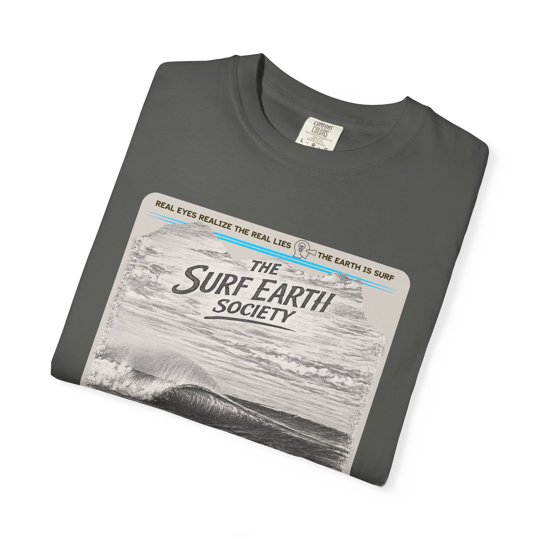 Hawaii Power THE SURF EARTH SOCIETY  Sketch Art T-Shirt