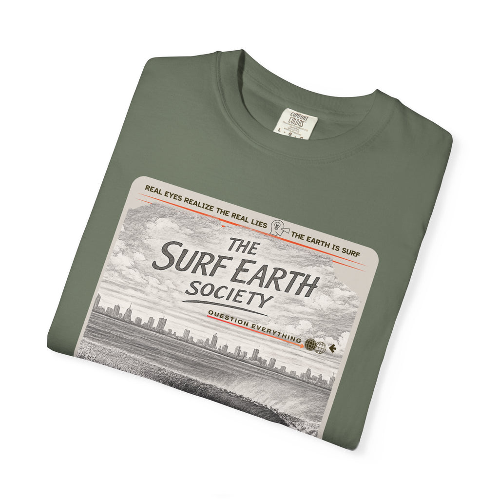 Australia Perfection THE SURF EARTH SOCIETY Sketch Art T-Shirt