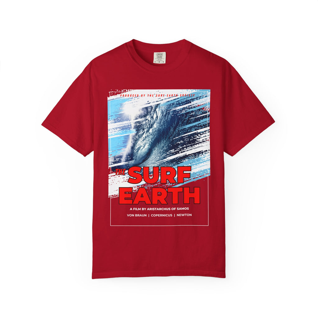 SURF EARTH Vintage Surf Movie Poster T-Shirt