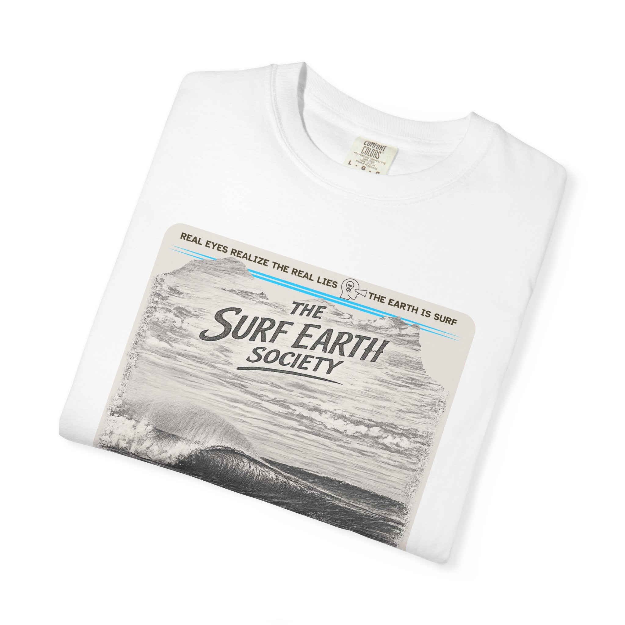 Hawaii Power THE SURF EARTH SOCIETY  Sketch Art T-Shirt
