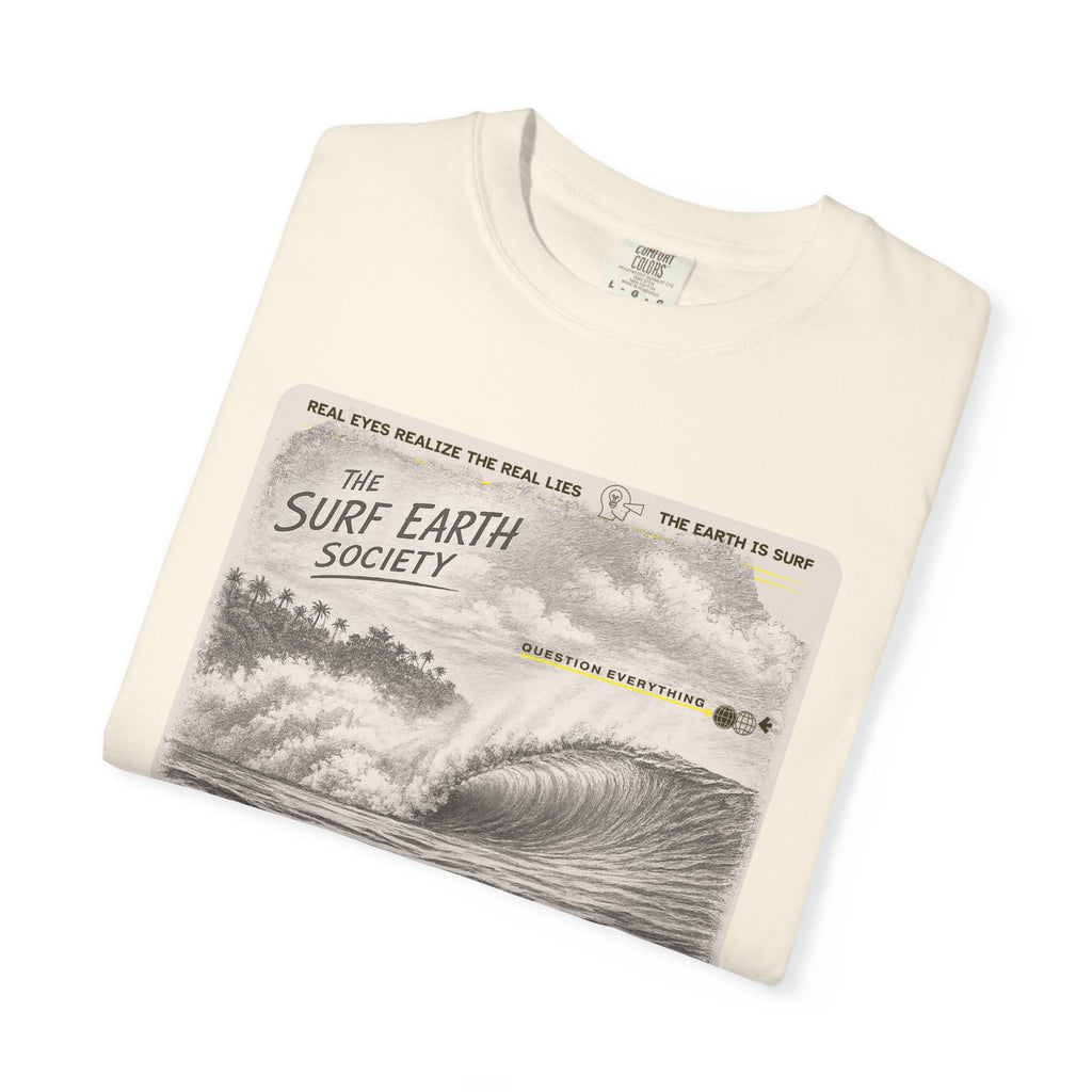 Indonesia Express THE SURF EARTH SOCIETY Sketch Art T-Shirt