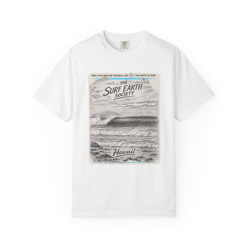Hawaii Power THE SURF EARTH SOCIETY  Sketch Art T-Shirt