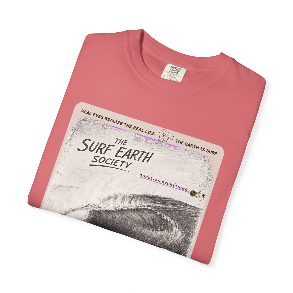 Tahiti Perfection THE SURF EARTH SOCIETY Sketch Art T-Shirt