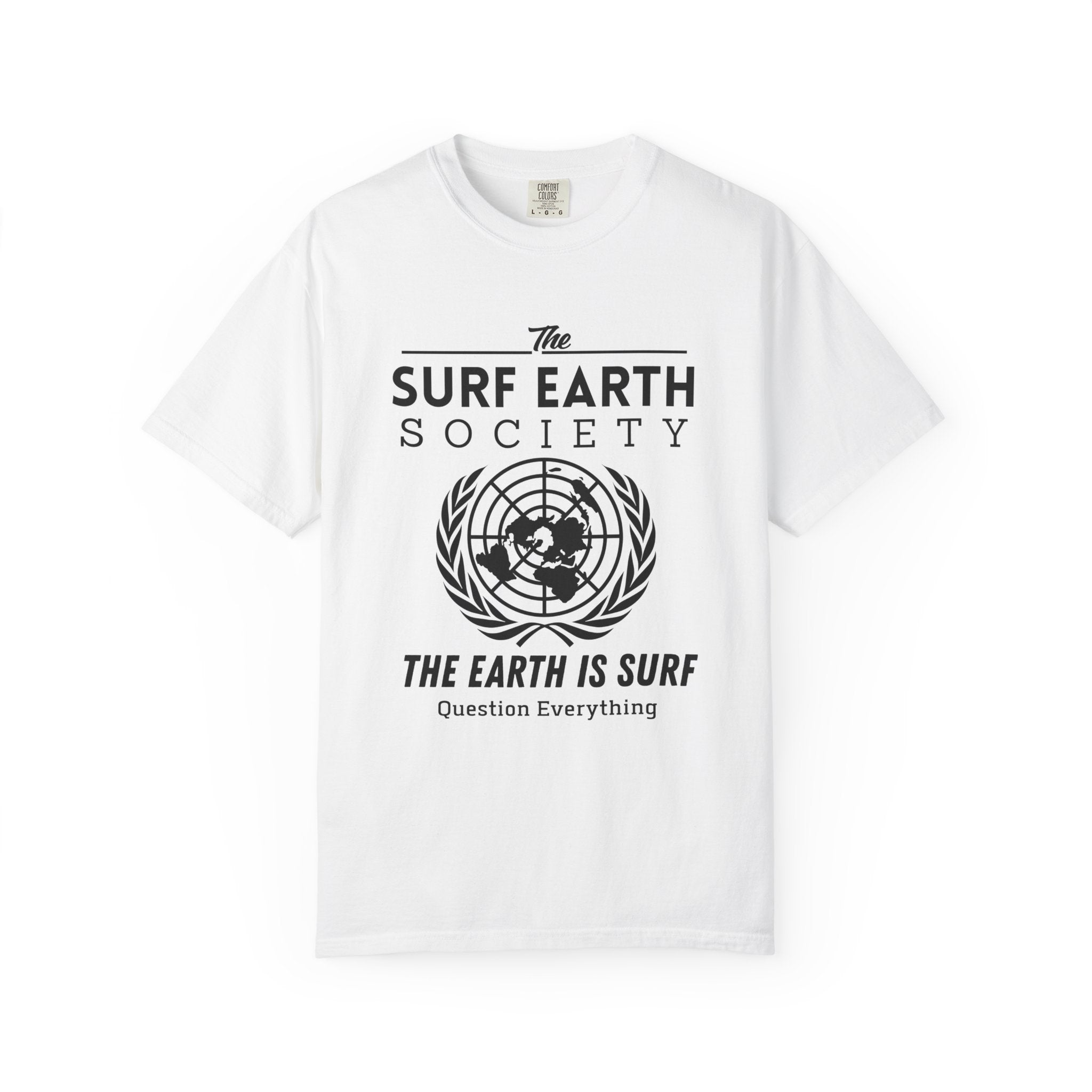 THE SURF EARTH SOCIETY T-Shirt - UN Map