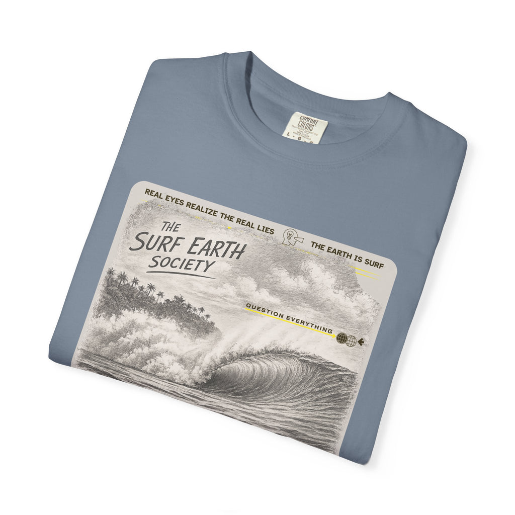 Indonesia Express THE SURF EARTH SOCIETY Sketch Art T-Shirt