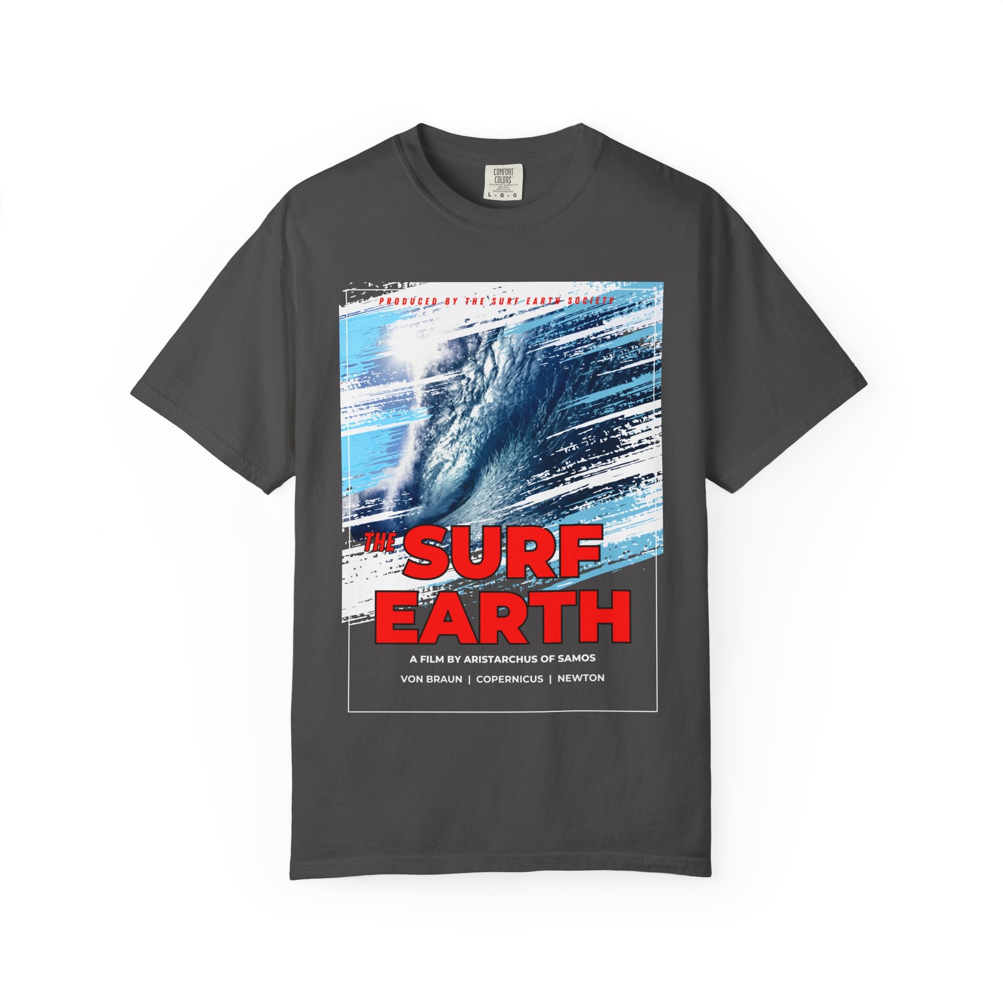 SURF EARTH Vintage Surf Movie Poster T-Shirt